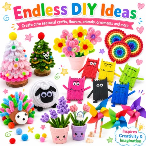 FUNZBO Arts and Crafts Supplies for Kids -Toddler Craft Kits - size: Storage Box Set (Large)