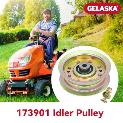 GELASKA 532173901 156493 Pulley for Husqvarna 46" YTH180 YTH2046 Mowers - color: A20 1x173901