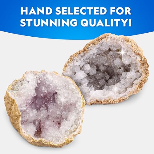 National Geographic Break Open 2 Jumbo Geodes Science Kit for Kids - size: 2 Jumbo Geodes