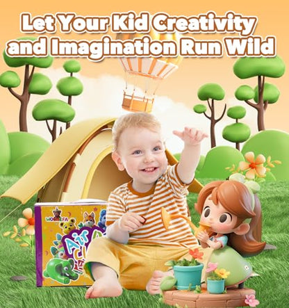 Air Dry Clay 80 Packs Foam Clay Air Dry Foam Clay for Kids, Moldable Super Light Weight Clay Perfect for Arts, Crafts, Classroom Teaching - color: 10 colors