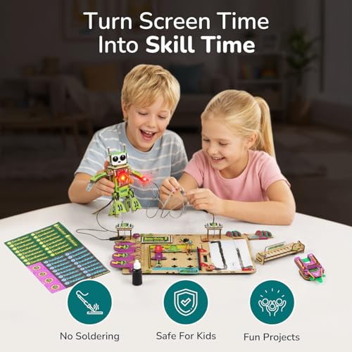 Smartivity Electricity Science Kit for Kids 8-14 Years