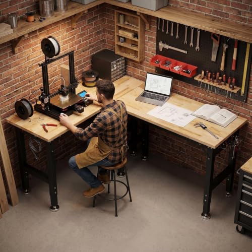 TLGREEN 48 x 20-Inch Adjustable Workbench, 2000 lb Capacity - size: 48"