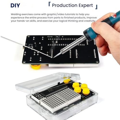 DIY Soldering Project Game Kit Electronic Practice Solder Soldering Kit