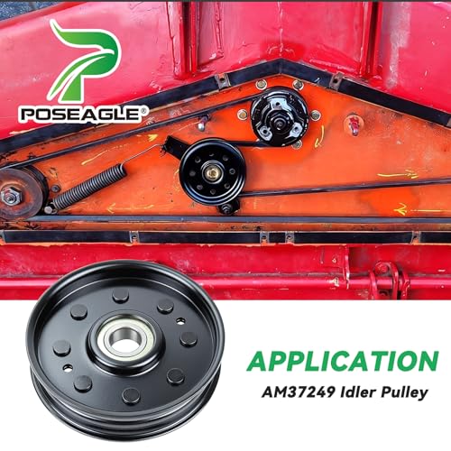 AM37249 Idler Pulley for John Deere 48 Inch X300 STX38 Tractors - size: 1xAM37249