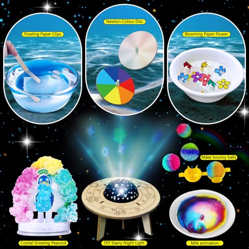 PATIFEED 310 Experiments Science Kit for Kids Chemistry Set S.T.E.M Toys - style: 310 Experiments kit