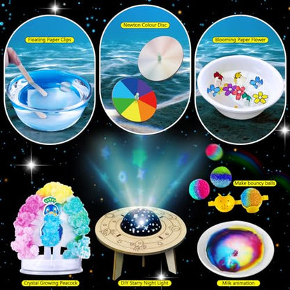 PATIFEED 310 Experiments Science Kit for Kids Chemistry Set S.T.E.M Toys - style: 310 Experiments kit