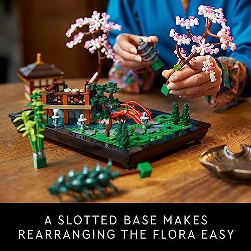 LEGO Icons Tranquil Garden Building Sets - Detailed Japanese Zen Garden DIY Kits for Adults, Ages 18+ - Gift for Him & Her - Building Block Set for Home Decor - 10315 - style: Frustration-Free Packaging