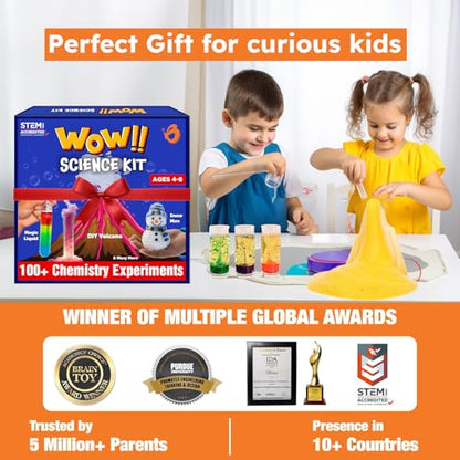 Butterfly EduFields Science Kits for Kids Ages 5-7 6-8 | 100+ Experiments - style: Science Kit For 4-8