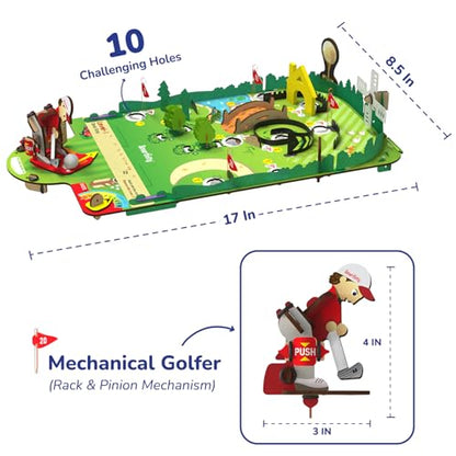 Smartivity DIY Mini Golf STEM Kit for Kids 6-12 Years - style: Mini Golf