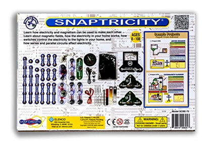 Snap Circuits Snaptricity, Electronics Exploration Kit (Stem Building), for Kids 8+