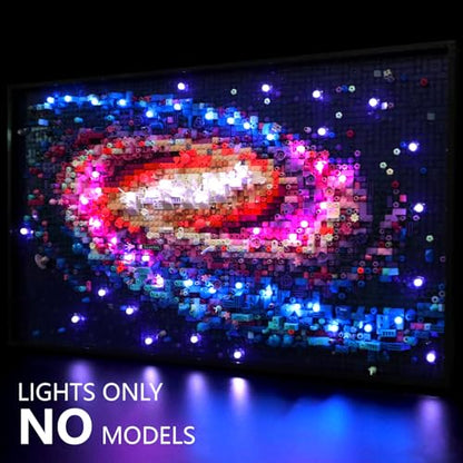 LED Light Kit for Lego The Milky Way Galaxy Building Blocks Model, Compatible with Lego 31212 Building Set (NOT Included The Model Set)