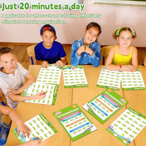 Addition and Subtraction Workbook Triple Digit Math Practice Worksheets for 2nd 3rd Grade, Addition&Subtraction Worksheets One Page A Day Math for Ages 6-9, Math Repetition Exercise Daily, 56 Pages - style: Level 4（Addition and Subtraction）