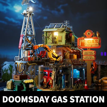Doomsday Building Set, Modular Building Blocks Architecture Toy Model Kits