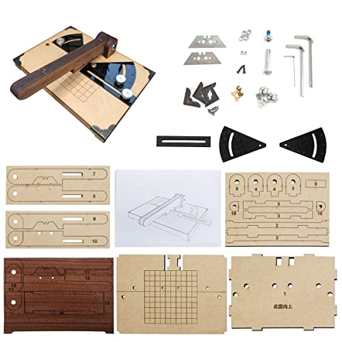 GAWEGM Ship Model Tool - Angle Cutter Wood Strip Sharp-Angle Cutting