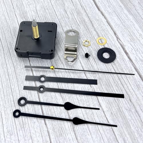 Quartz Clock Movement Replacement, Wall Clocks Mechanism Battery Operated Repair Parts Shaft Length 23mm - size: Shaft Length 29/32inch