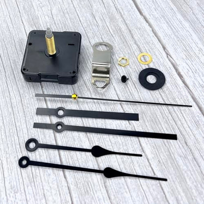 Quartz Clock Movement Replacement, Wall Clocks Mechanism Battery Operated Repair Parts Shaft Length 23mm - size: Shaft Length 29/32inch