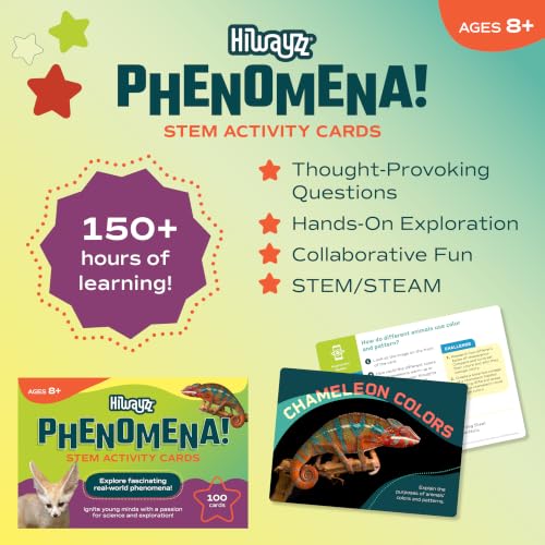 Science STEM Activity Cards Ages 8+ - style: Ages 8+