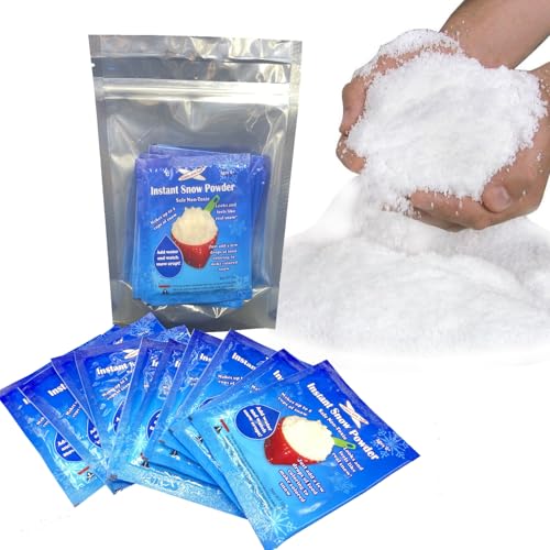 Sodium Polymer Instant Snow Powder (10 x 10g. Packs)