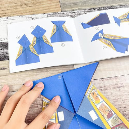 Djeco Planes Origami Paper Craft Kit – Level 3 - style: Planies