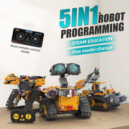 STEM Robot Building Kit, Educational Science Coding Robots Toy Building Set