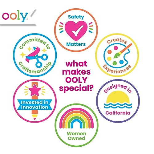 Ooly Creatibles Air Dry Clay for Kids, Includes 6 Reusable Cases, 24 Colors - style: 24 Colors Complete Set