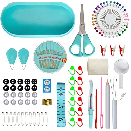 40 Spools of Sewing Thread,Gift Box Portable Basic Sewing Repair Kits for Beginners Traveler Emergency