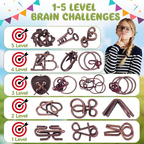 16 Pack Easter Eggs Filled with Brain Teaser Puzzles Toys, Easter Basket Stuffers for Kids Teens Adults, Easters Egg Fillers for Kids Boys Girls, Easters Eggs Hunt Game, Classroom Prize Supplies - style: 16 PC
