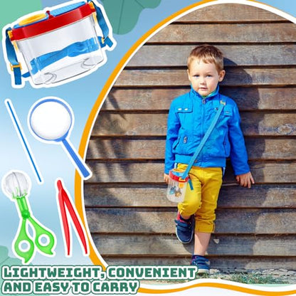 36 Pcs Bug Catcher for Kids, Outdoor Insect Explorer Kit, Blue - color: Blue