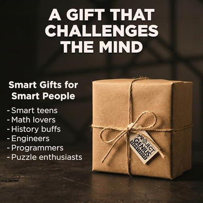 Project Genius True Genius CURATED Collection – Variety Pack, Assembly Puzzle, Disassembly Puzzle, Brain teasers, Adult Puzzle, Wooden and Metal Brain Teasers