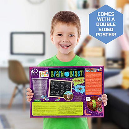 Discovery™ Dinosaur Fossil Dig Kit – Excavate & Assemble T-Rex & Velociraptor Skeletons| 3D Dino Bones Puzzles| Jurassic Paleontology Toy for Kids| STEM Science Activity Set| Girls & Boys Gift Ages 6+
