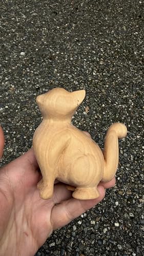 SamanArtworks Wood Carving Kit for Beginners, 4 Pre-Cut Basswood Animal Projects with Step-by-Step YouTube Tutorials, DIY Whittling Craft Kit for Adults & Teens