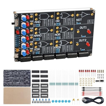 DIY Logic Gate Circuit Soldering Kit–Basic Logic Gate Learning Kit