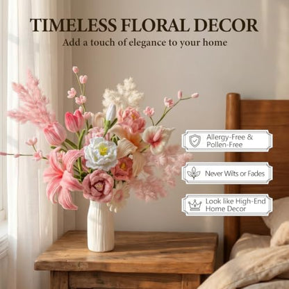 OcePor 1600Pcs Pipe Cleaner Flower Kit,26 Colors Pastel Pipe Cleaners Bulk - color: 26 Colors