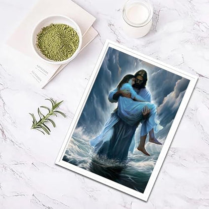 Diamond Art Kits for Adults,Jesus Easter Religion Christ Diamond Painting - color: Easter, size: 11.8x15.7in(30x40cm)