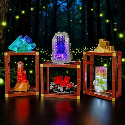 LED Light Kit Compatible with Lego 21362 Mineral Collection - color: Touch Switch Version