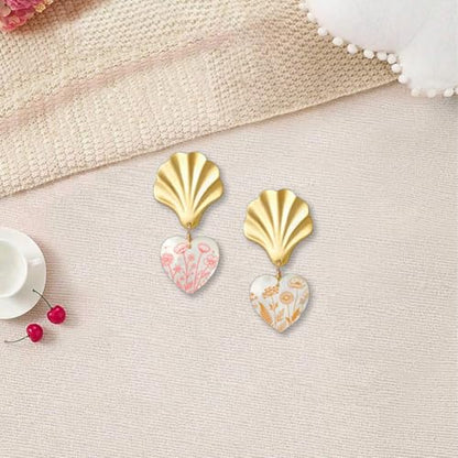 4Pcs 4 Styles Wildflower Silk Screen Stencil 3.9 x 6 Inch Polymer Clay Stencils Floral Plants Pattern Reusable Nylon Mesh Transfers for T-Shirt Clay Wood Fabric Jewelry Making DIY Crafts - color: Flower-1