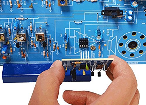 Elenco AM/FM Radio STEM Soldering Kit, IC & Transistor Project