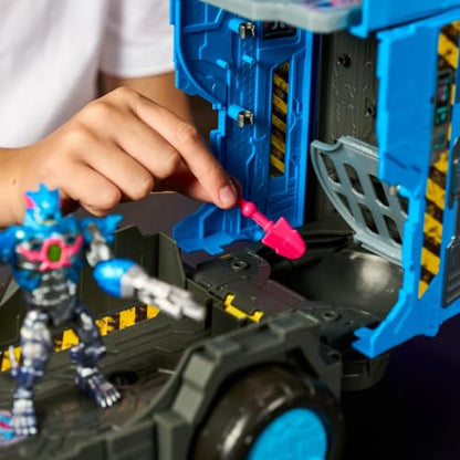 MRBEAST LAB Hybrids Mobile Battle Lab, MEGA-TECH Hybrid Figure, Toy Vehicle