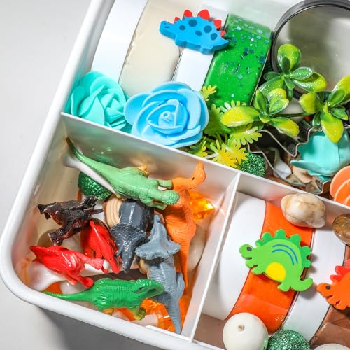 Dinosaur Playdough Kit - Figures, Fossils & Dino Eggs - style: Dinosaur Playdough Kit