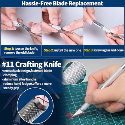 25Pcs Hobby Modeling Kit Tools Building Modeler Basic Tool for Gundam Basic Model Assembling, Building and Repairing