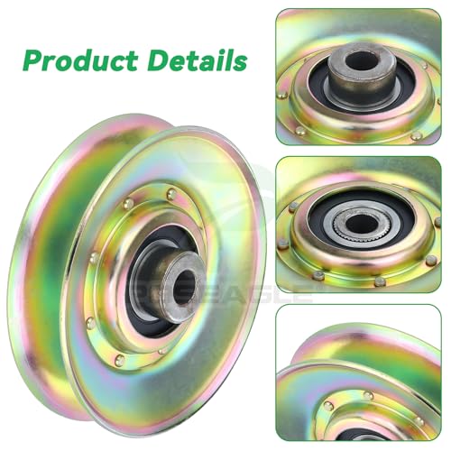 127783 Pulley Idler Craftsman for Husqvarna YTH18542 Ride Mowers - size: 1x139245