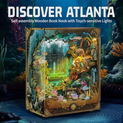 DIY Book Nook Deep-Sea Submarine Adventure Miniature House Kit - color: Discover Atlanta