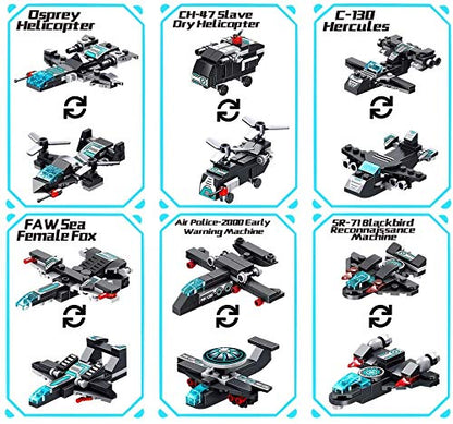 MOONTOY 577PCS STEM Robot Building Toys Set 25-in-1 Engineering Kit Building Blocks Bricks Construction Vehicles Educational Christmas Birthday Gifts for Kids Boys Girls 5 6 7 8 9 10 11 12+ Year Old