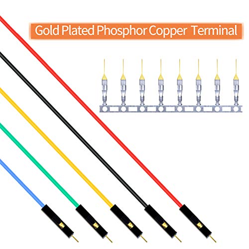 Makeronics Alligator Clip to Breadboard Jumper Wires 10pcs