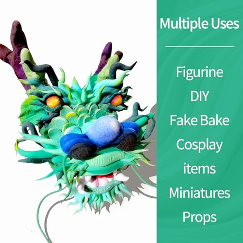 Air Dry Clay Lightweight, Flexible Modeling Clay for Adults Arts and Crafts - color: Green