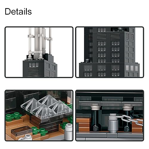 1241Pcs Willis Tower Chicago Building Set World Landmark Architecture Model Collectible Toy for Kids and Adults - color: Willis Tower