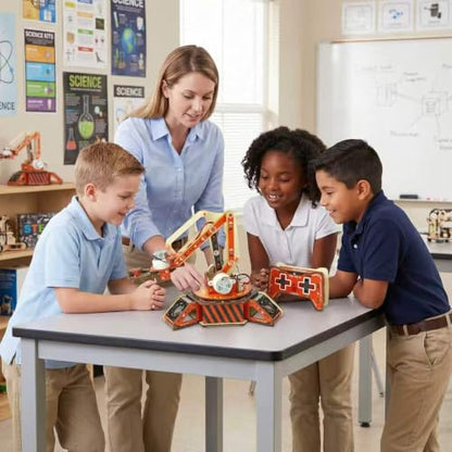 Robot Arm Kits, Robotics for Kids Ages 8-12 14-16 STEM Toys, 360° Rotation