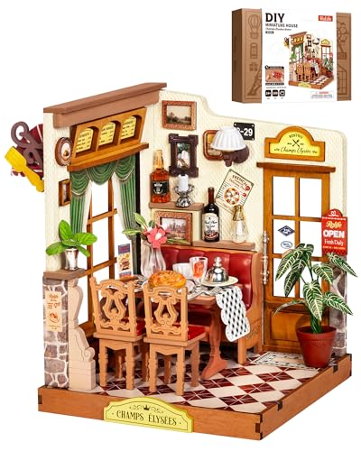 Rolife Restaurant DIY Miniature House Kit - color: Elysees Bistro