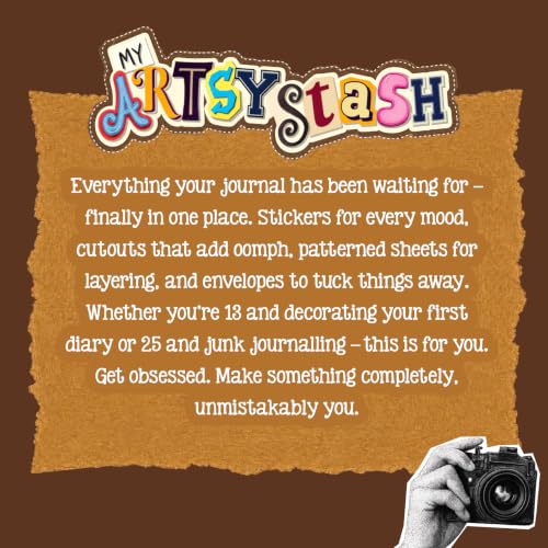 My Artsy Stash – Scrapbooking Kit, Journaling Kit & Junk Journal Supplies