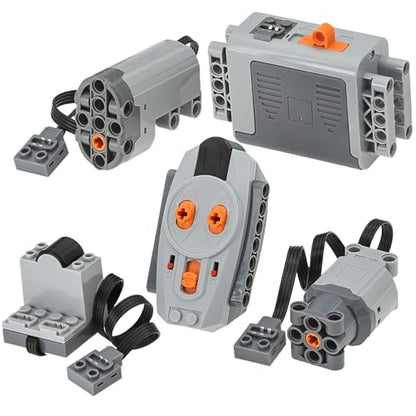 Power Function Set 5pcs Motor Kit Compatible with Maior Brand